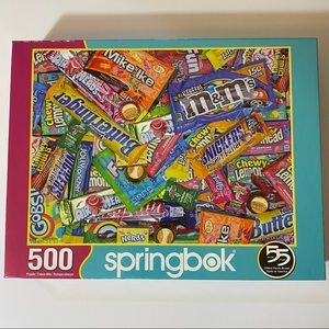 Springbok Sweet Tooth Candy 500 Piece Jigsaw Puzzle 18" x 23.5"